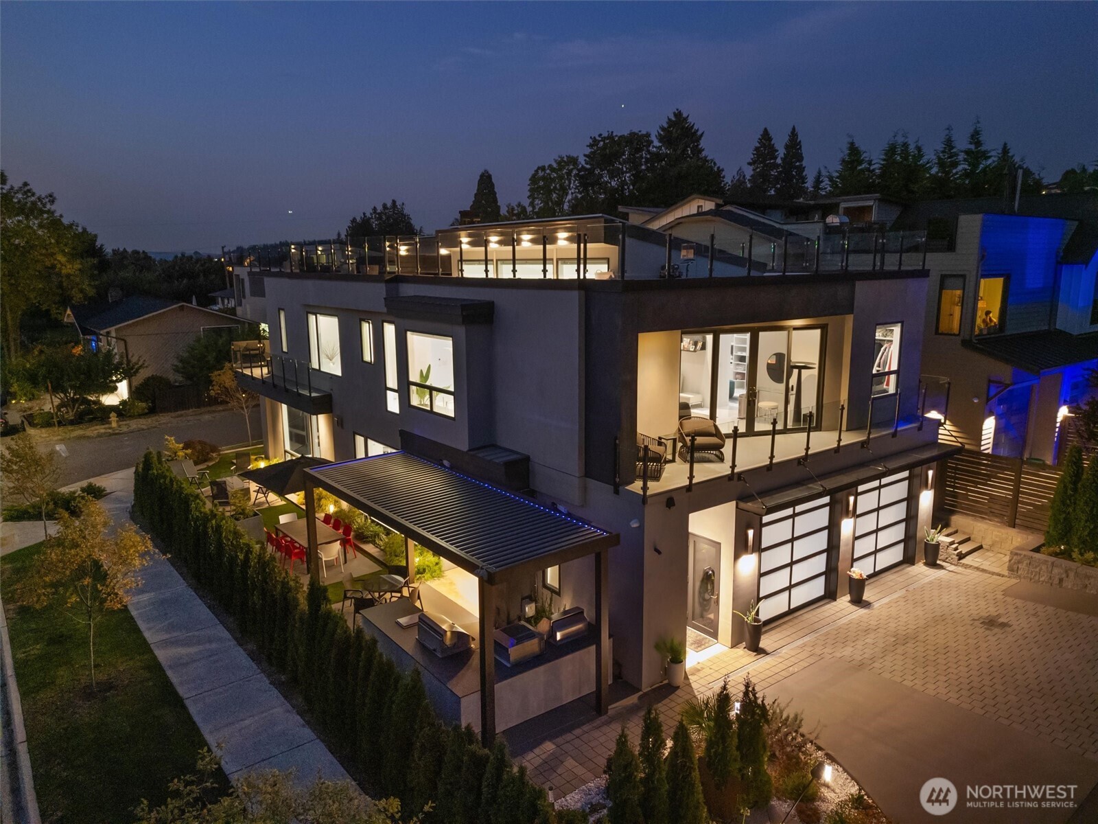 903 North 33rd Place Renton, WA 98056 - Photo 27 of 28 a view of a balcony with a potted plant