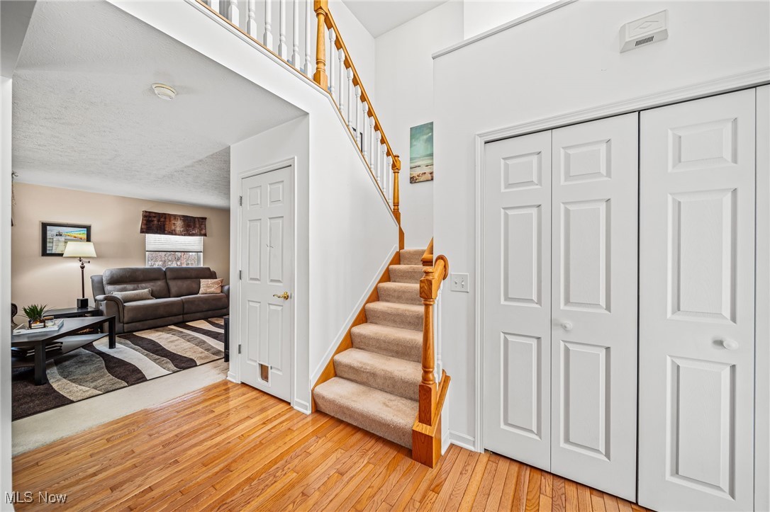 5955 South Ridge Road Madison, OH 44057 - Photo 6 of 42 Foyer featuring light hardwood / wood-style flooring