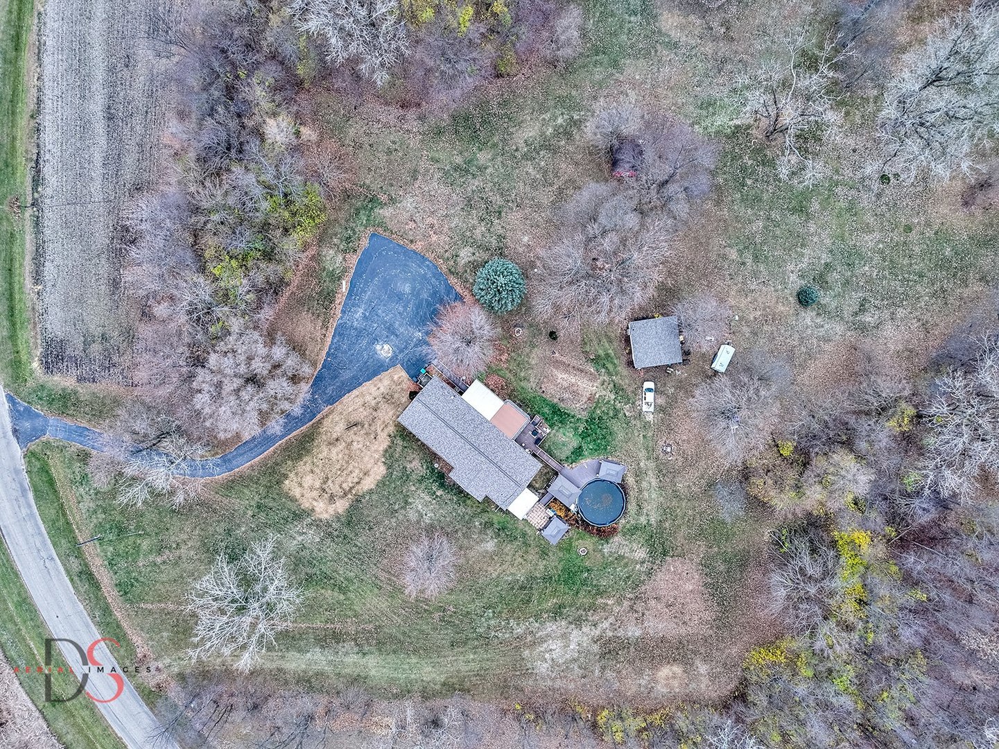 32415 North 600 E Road Streator, IL 61364 - Photo 3 of 44 an aerial view of house with outdoor space