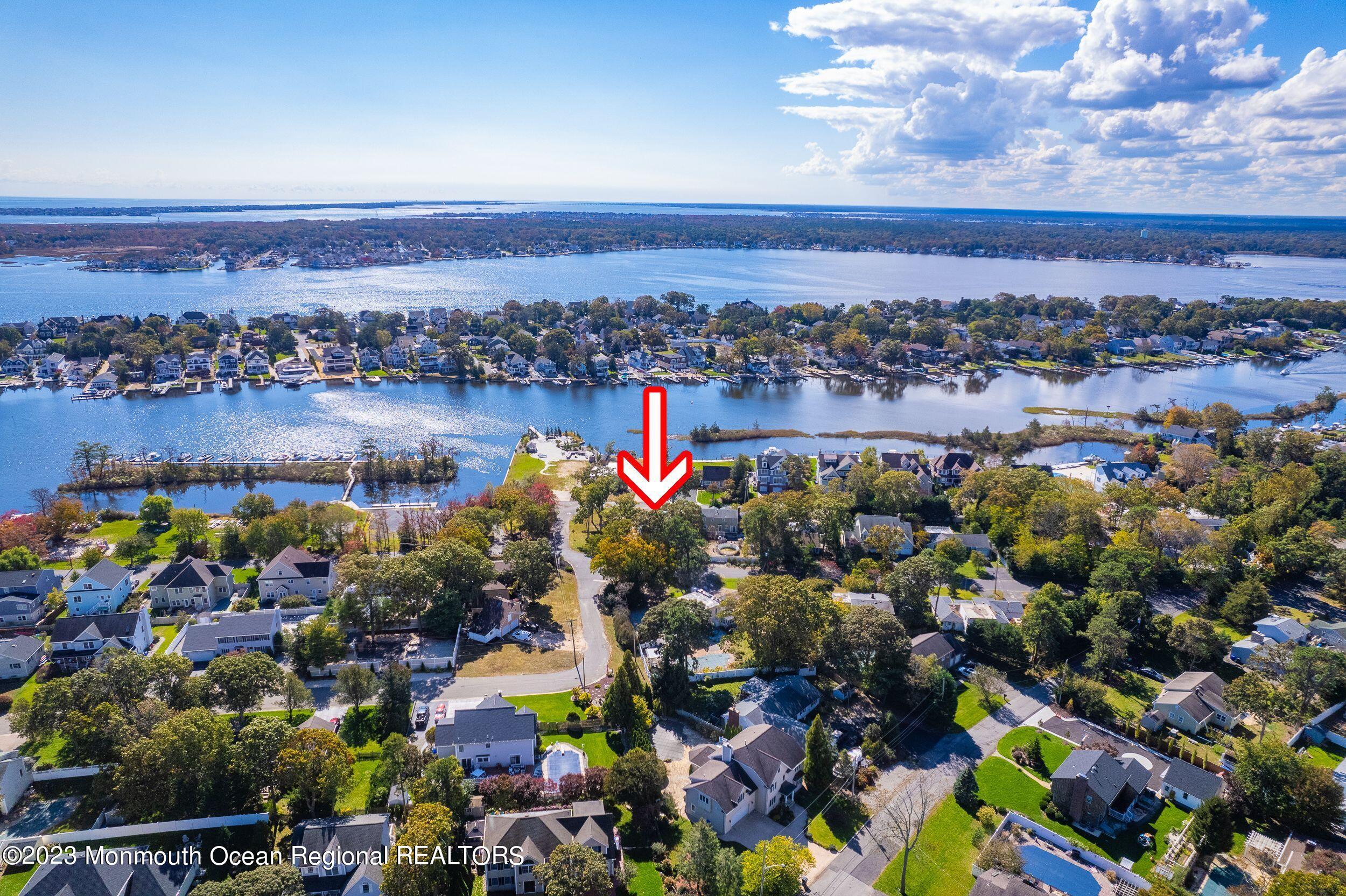 660 Pine Meadow Road Brick, NJ 08724 - Photo 43 of 67 a view of a city with lots of trees and houses