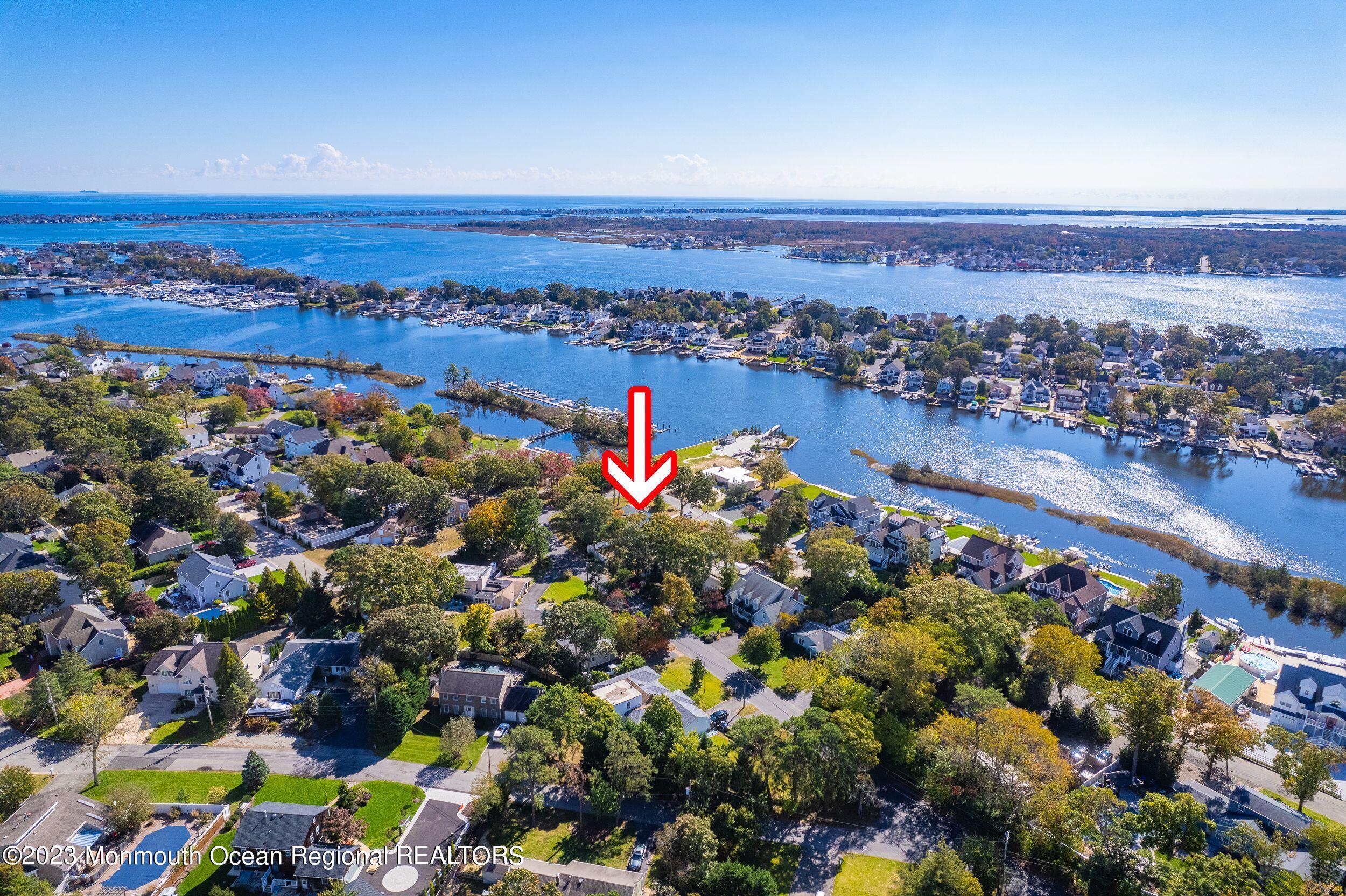 660 Pine Meadow Road Brick, NJ 08724 - Photo 44 of 67 a view of a city and ocean view