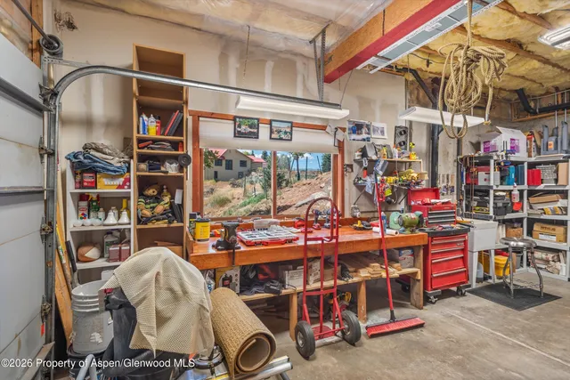 a living room filled with furniture