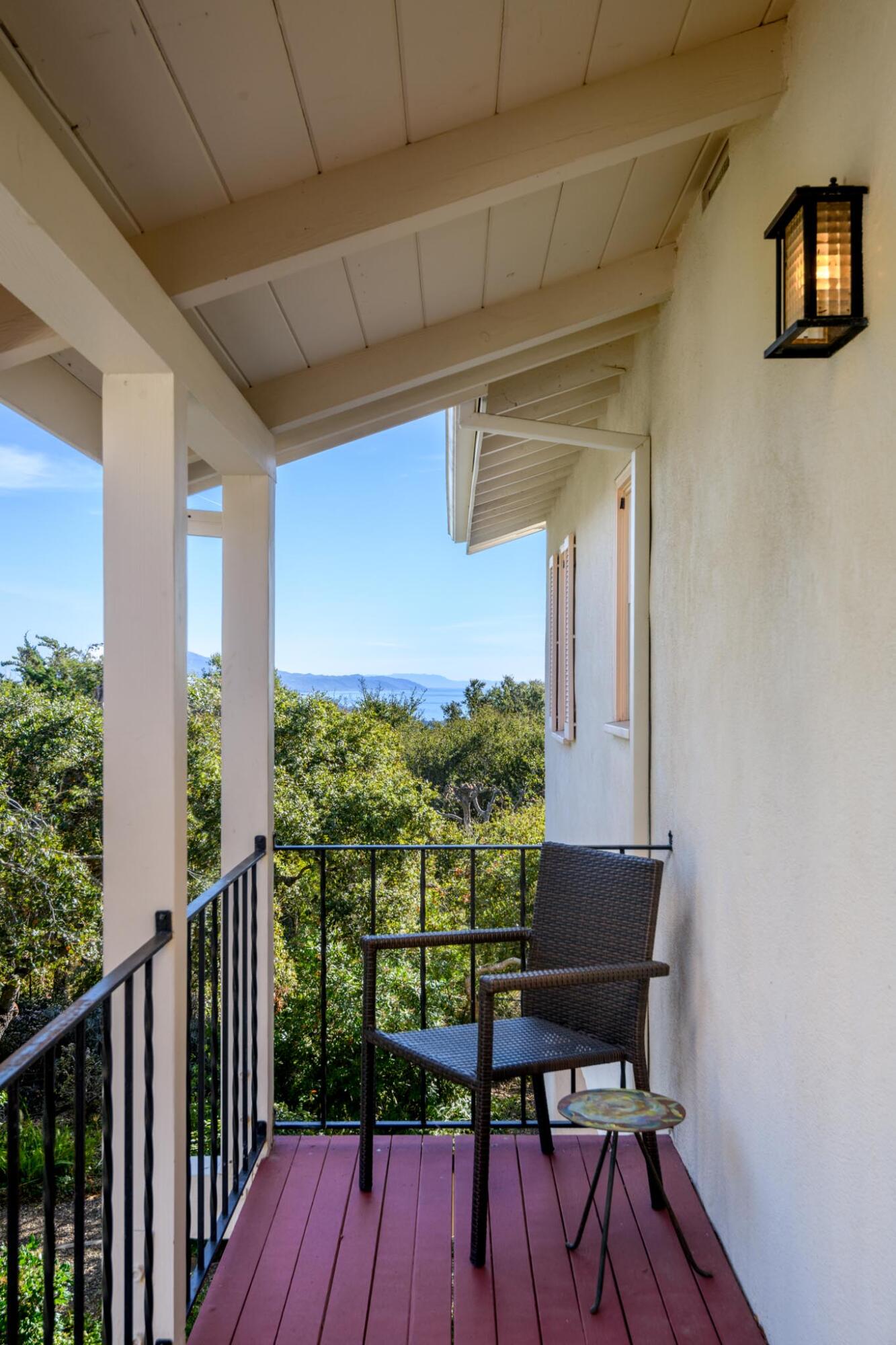 937 Arcady Road Santa Barbara, CA 93108 - Photo 25 of 31 a view of a balcony with chairs