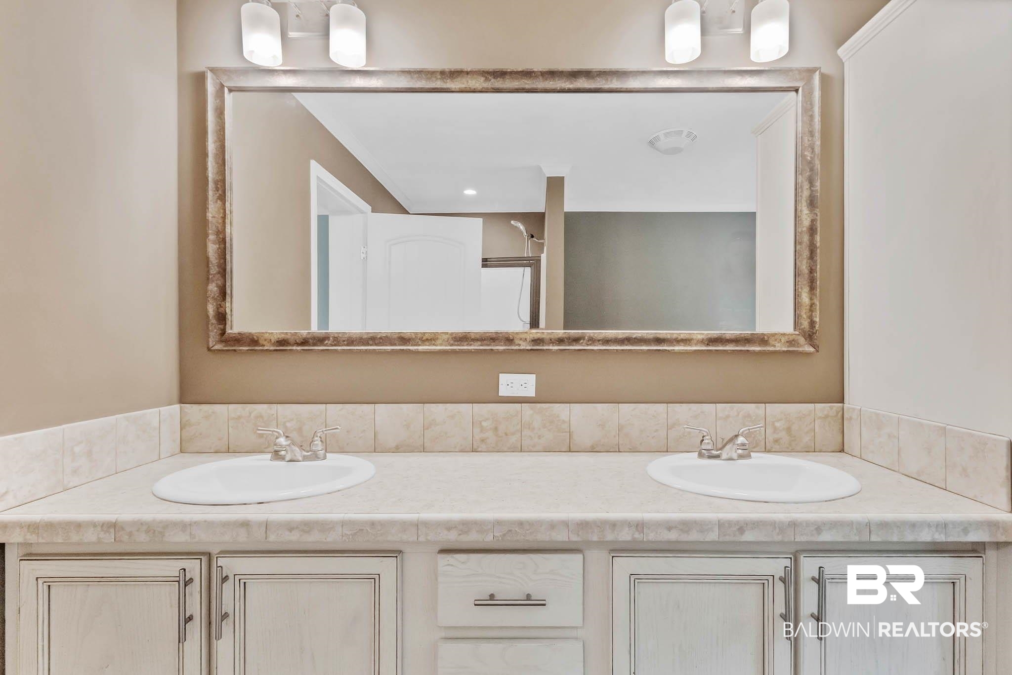 15064 Black Griffin Road Loxley, AL 36551 - Photo 20 of 38 Bathroom featuring double vanity