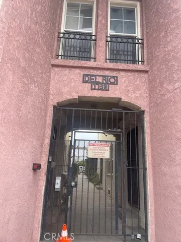 a view of building with front door