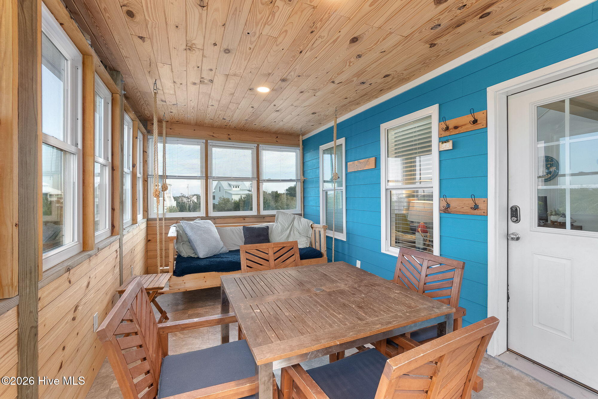 105 Sandy Landing Road Cedar Island, NC 28520 - Photo 12 of 46 Enclosed Porch