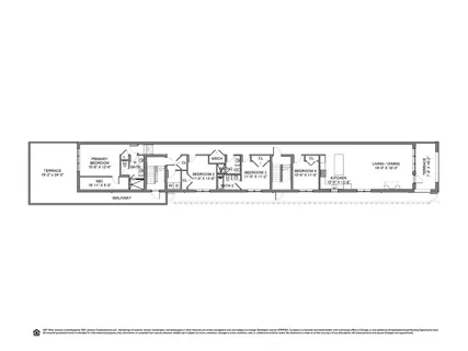 a black and white photo of a floor