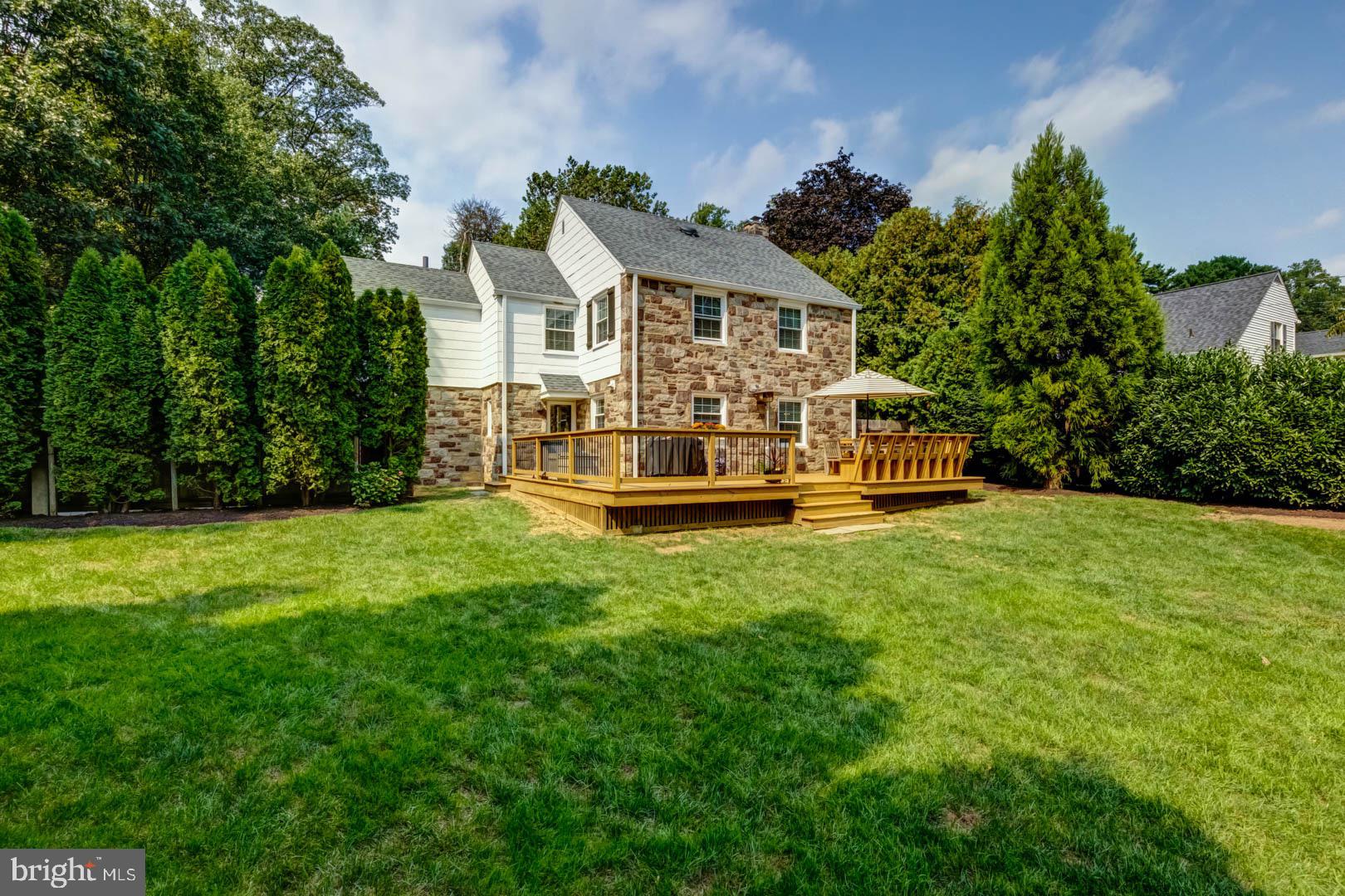 72 Crestline Road Wayne, PA 19087 - Photo 3 of 29 Exterior Rear