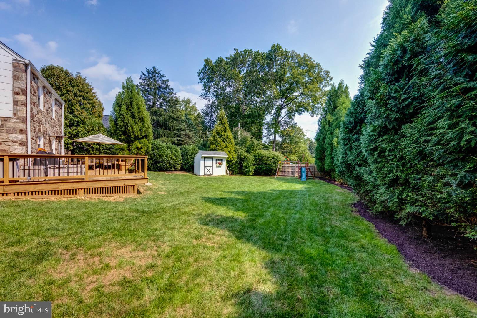72 Crestline Road Wayne, PA 19087 - Photo 6 of 29 Back Yard
