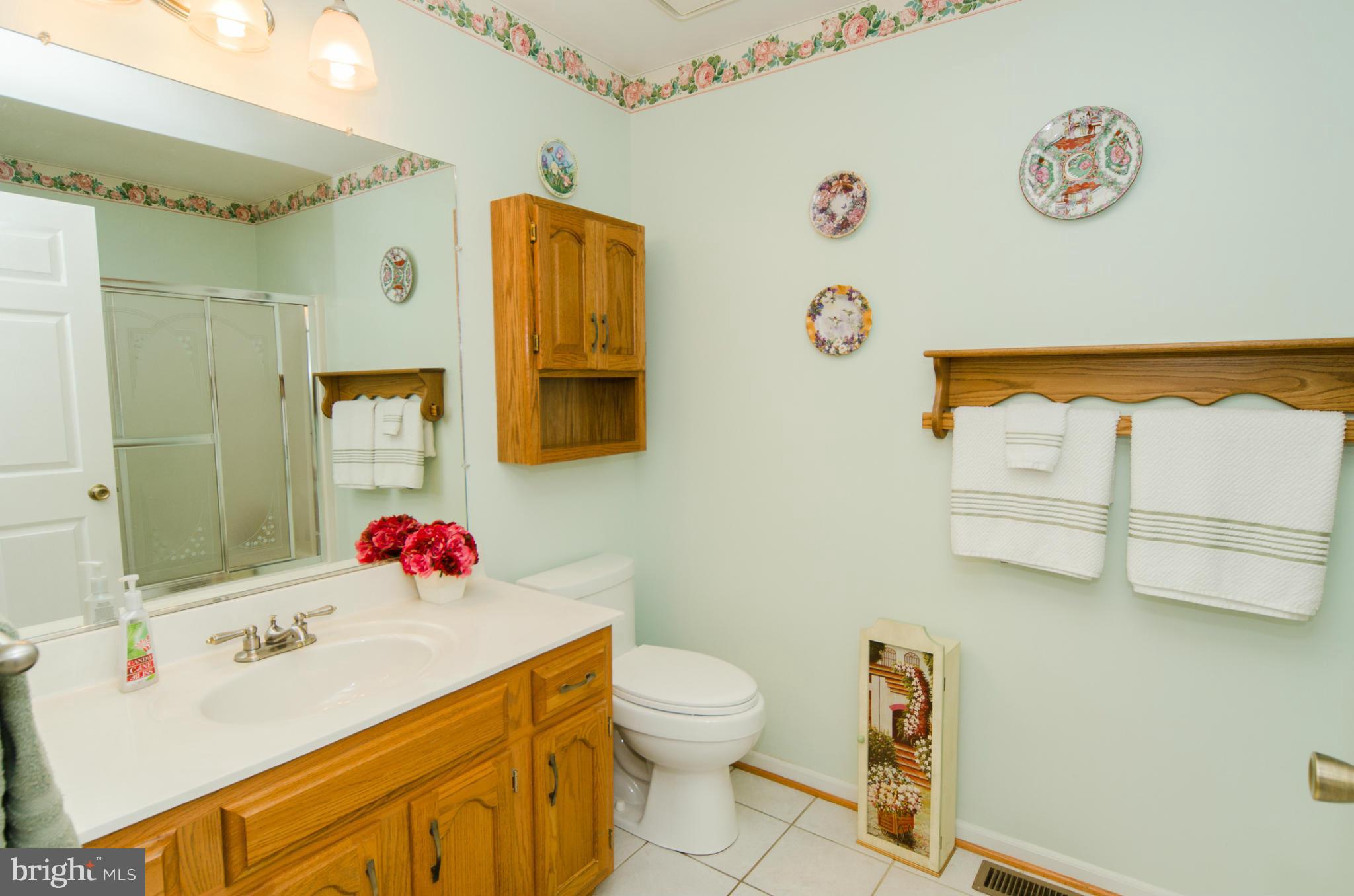 8620 Sandy Plains Road Baltimore, MD 21222 - Photo 16 of 30 a bathroom with a sink mirror vanity and toilet