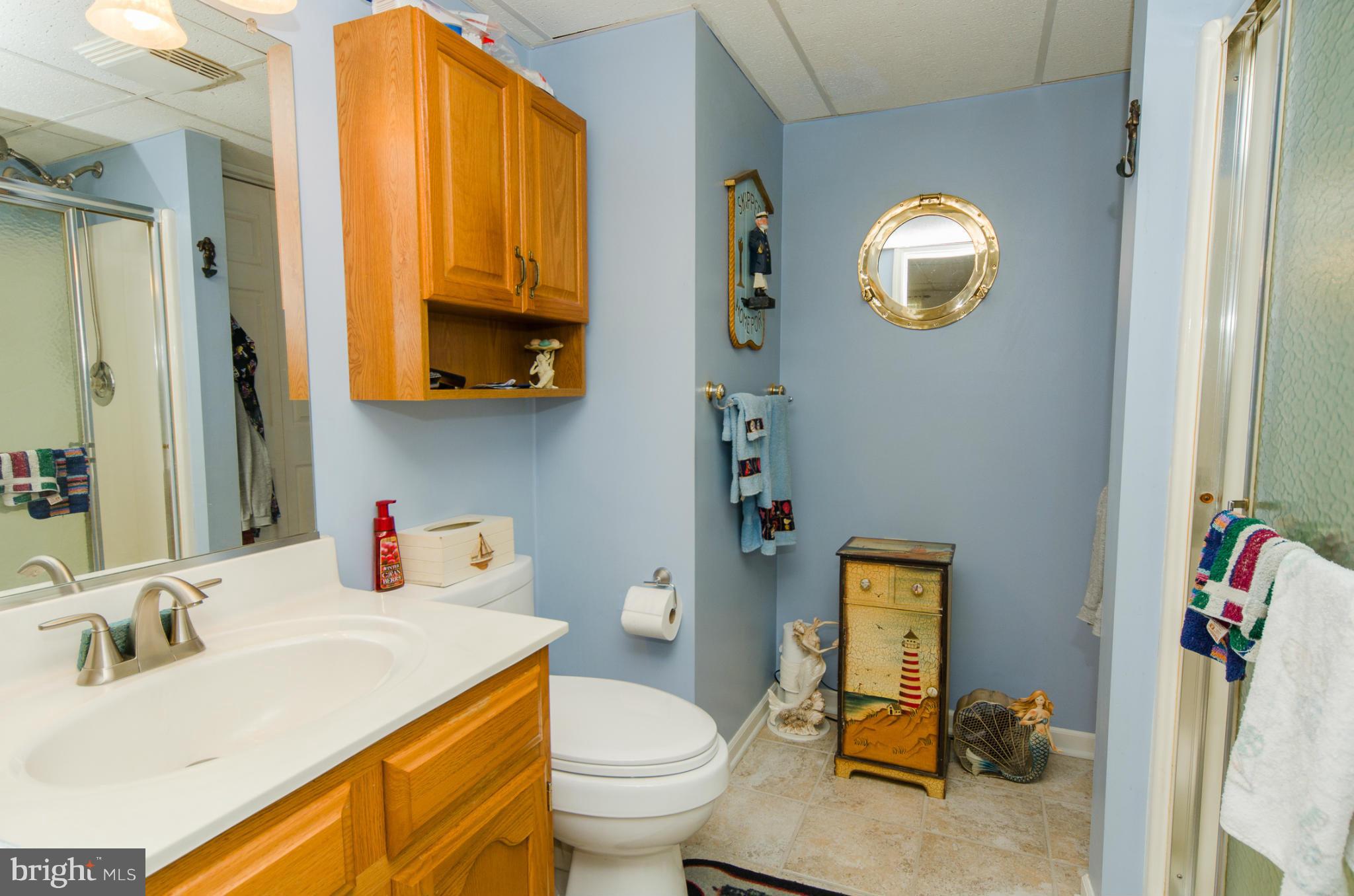 8620 Sandy Plains Road Baltimore, MD 21222 - Photo 20 of 30 a bathroom with a sink vanity mirror and toilet