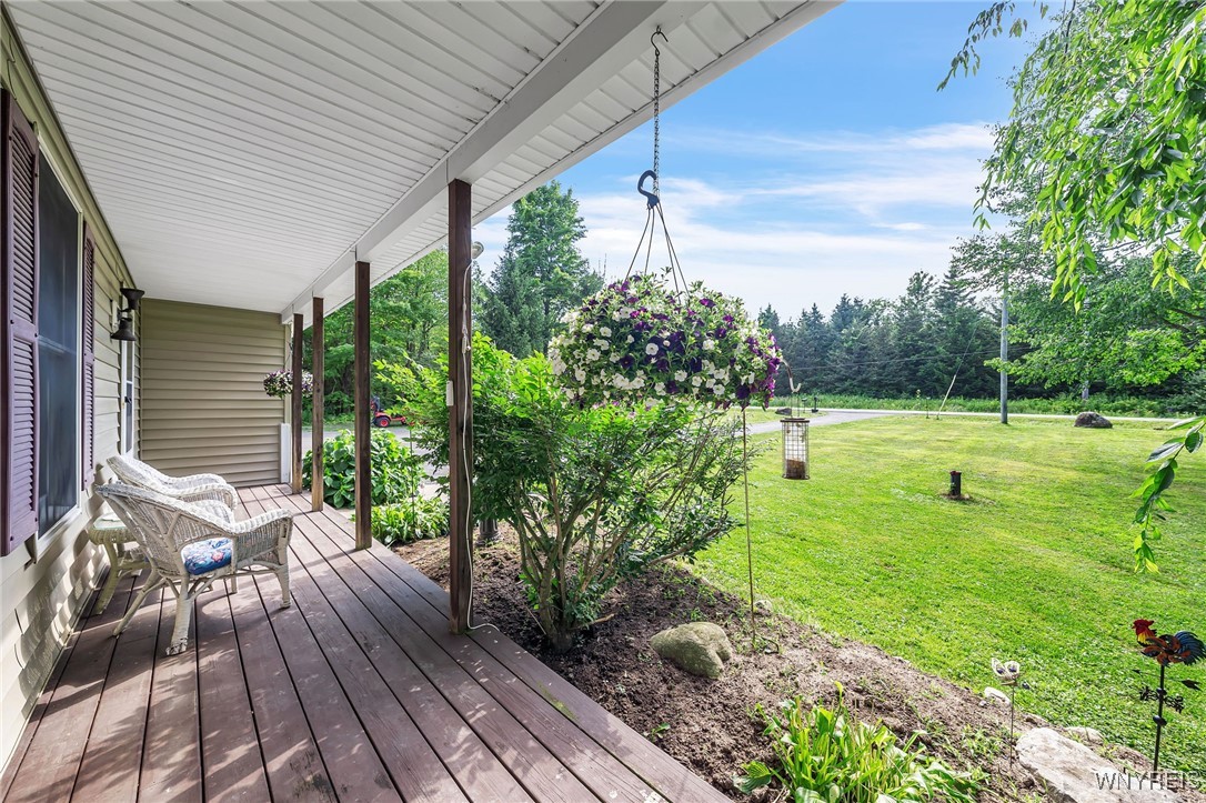 1845 Maxon Road Bennington, NY 14011 - Photo 12 of 50 Front Porch