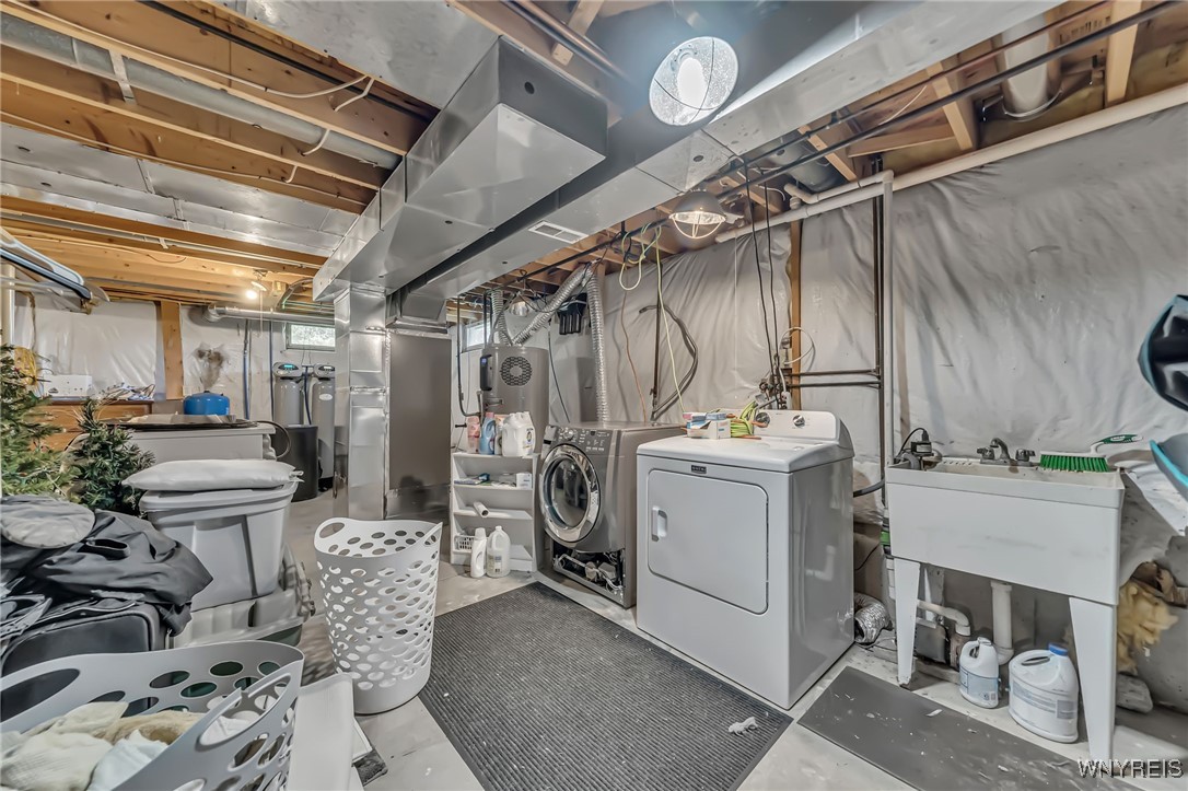 1845 Maxon Road Bennington, NY 14011 - Photo 40 of 50 Basement laundry area