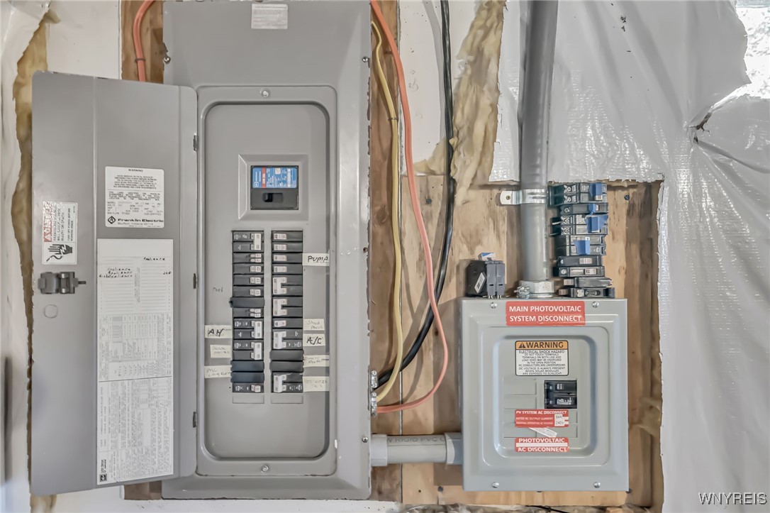 1845 Maxon Road Bennington, NY 14011 - Photo 41 of 50 electric panel and grid panel
