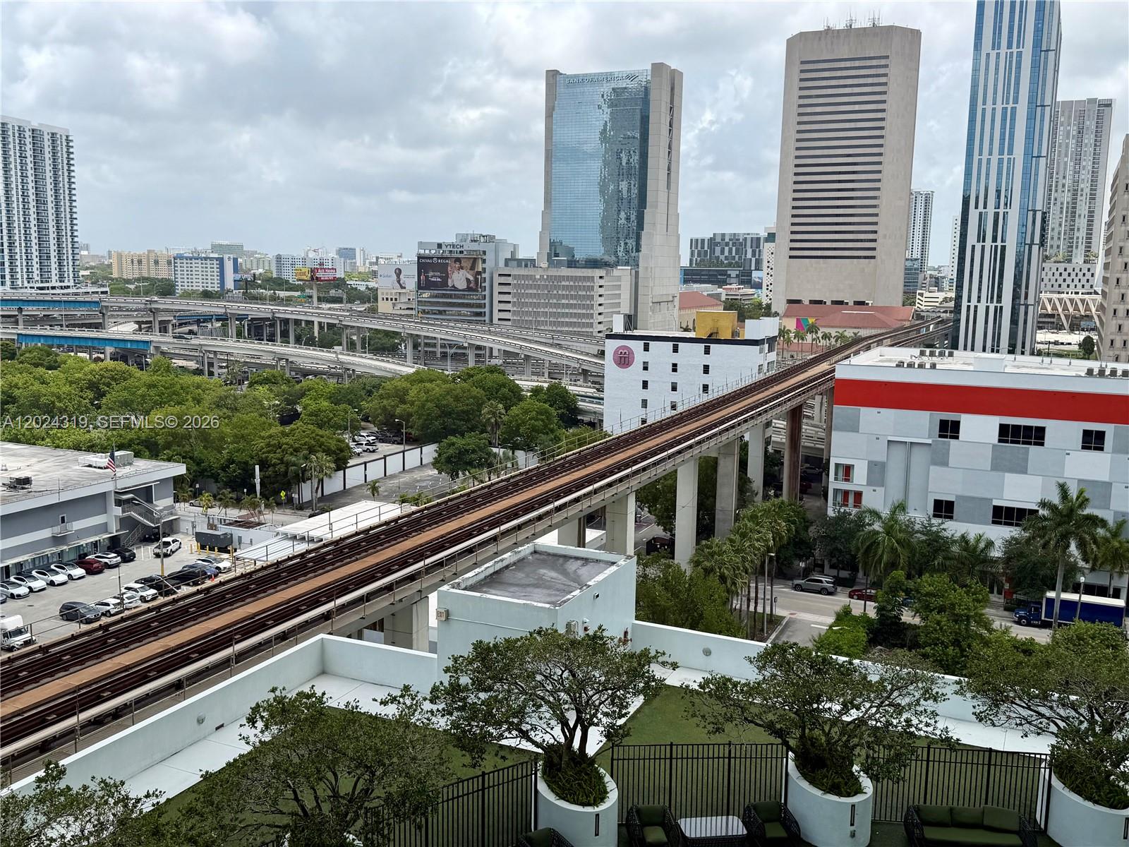 90 Southwest 3rd Street, Unit 1409 Miami, FL 33130 - Photo 19 of 25 a view of a city and tall buildings