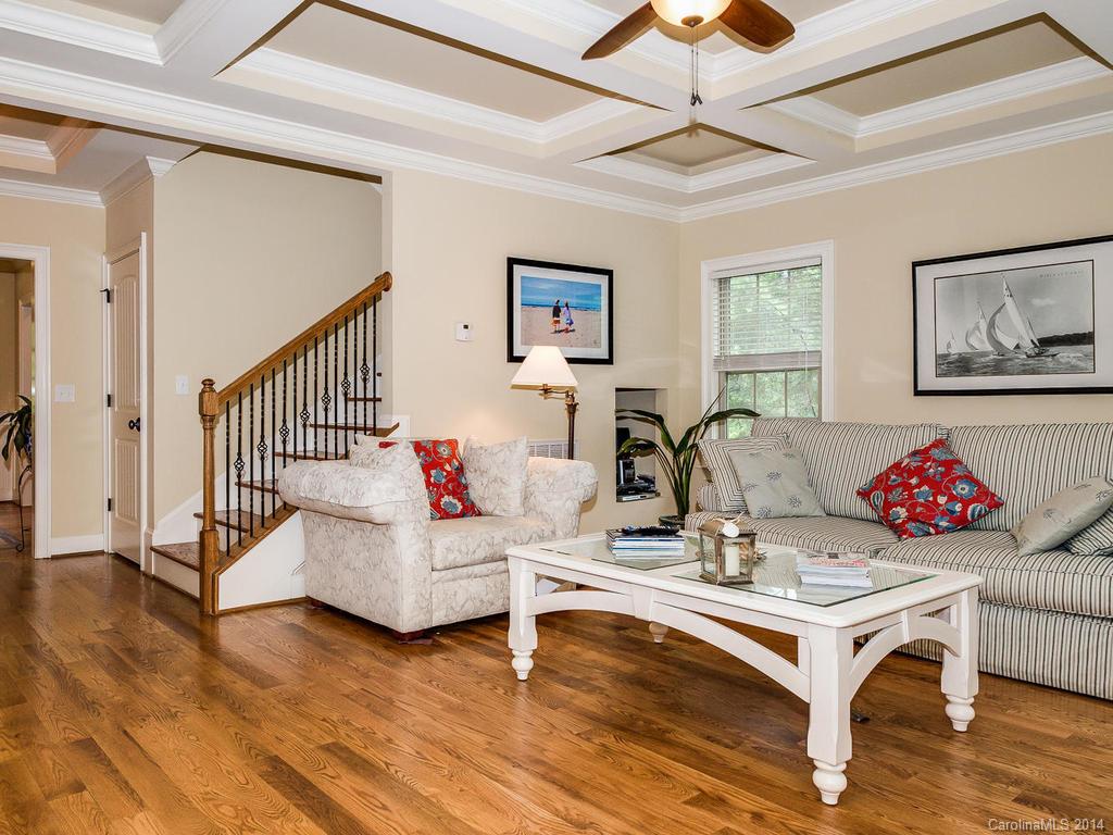 2641 Houston Branch Road Charlotte, NC 28270 - Photo 5 of 24 a living room with furniture and a wooden floor