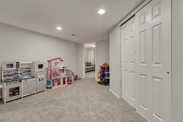a view of a storage & utility room with stuff