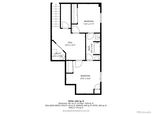 a picture of a floor plan