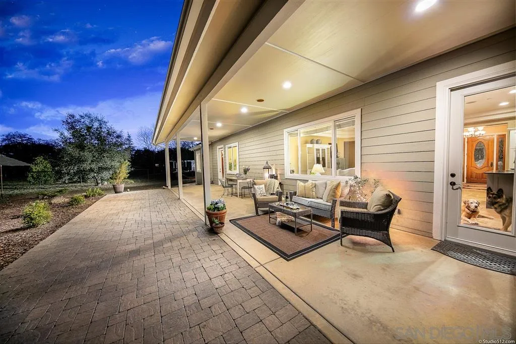 4047 Ritchie Road Santa Ysabel, CA 92070 - Photo 24 of 25 a outdoor space with furniture