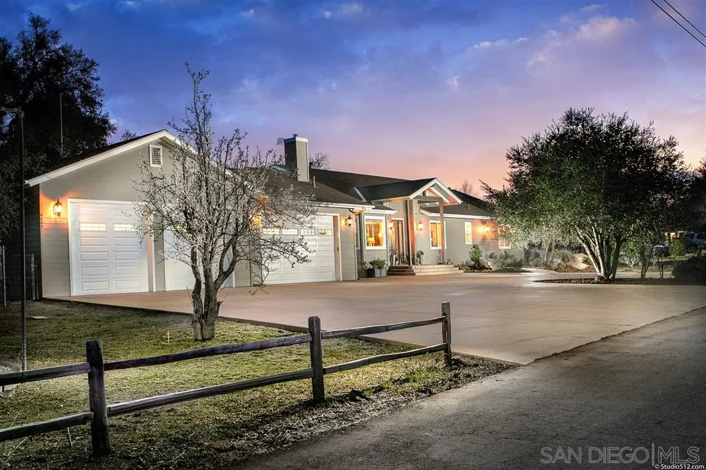 4047 Ritchie Road Santa Ysabel, CA 92070 - Photo 25 of 25 a view of a house with backyard and trees