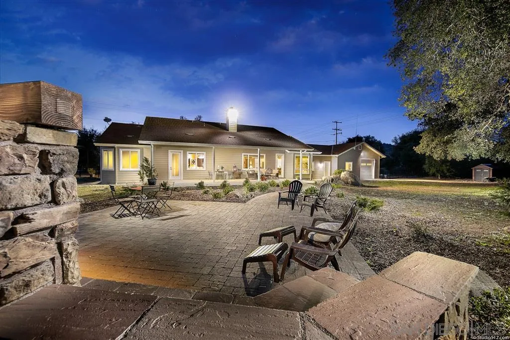 4047 Ritchie Road Santa Ysabel, CA 92070 - Photo 3 of 25 a view of a patio with swimming pool