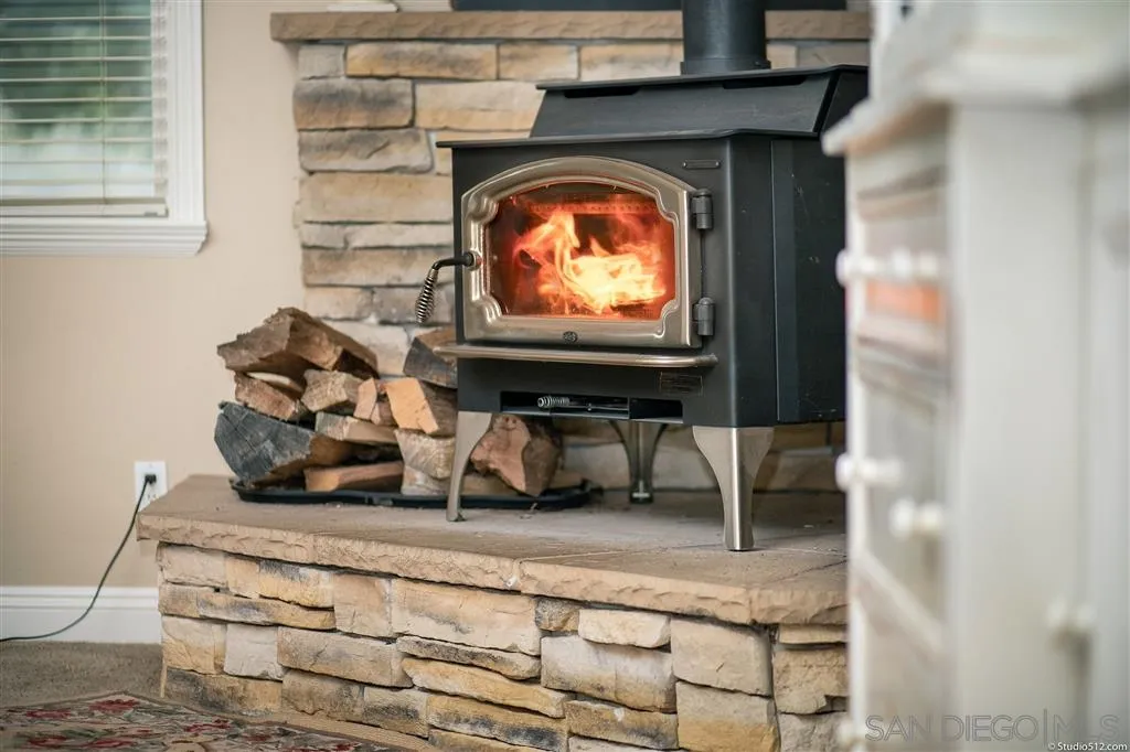 4047 Ritchie Road Santa Ysabel, CA 92070 - Photo 10 of 25 a living room with furniture and a flat screen tv