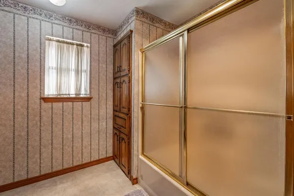 a view of a walk in closet