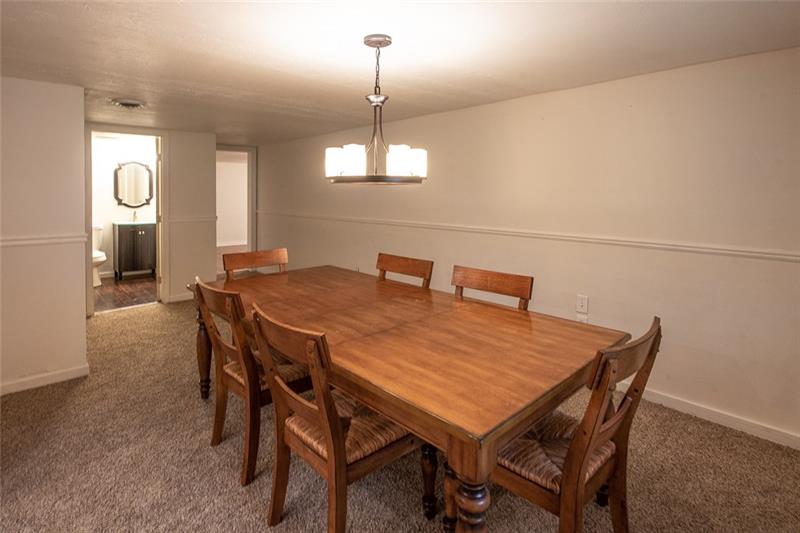 804 Jefferson Road Pittsburgh, PA 15235 - Photo 9 of 25 Dining room with beautiful updated lighting.