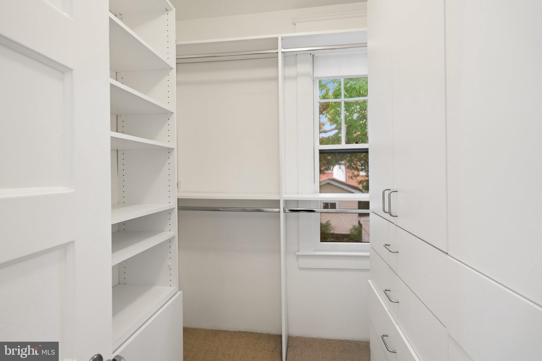 2934 Porter Street Northwest Washington, DC 20008 - Photo 23 of 33 Bright and airy closet space.