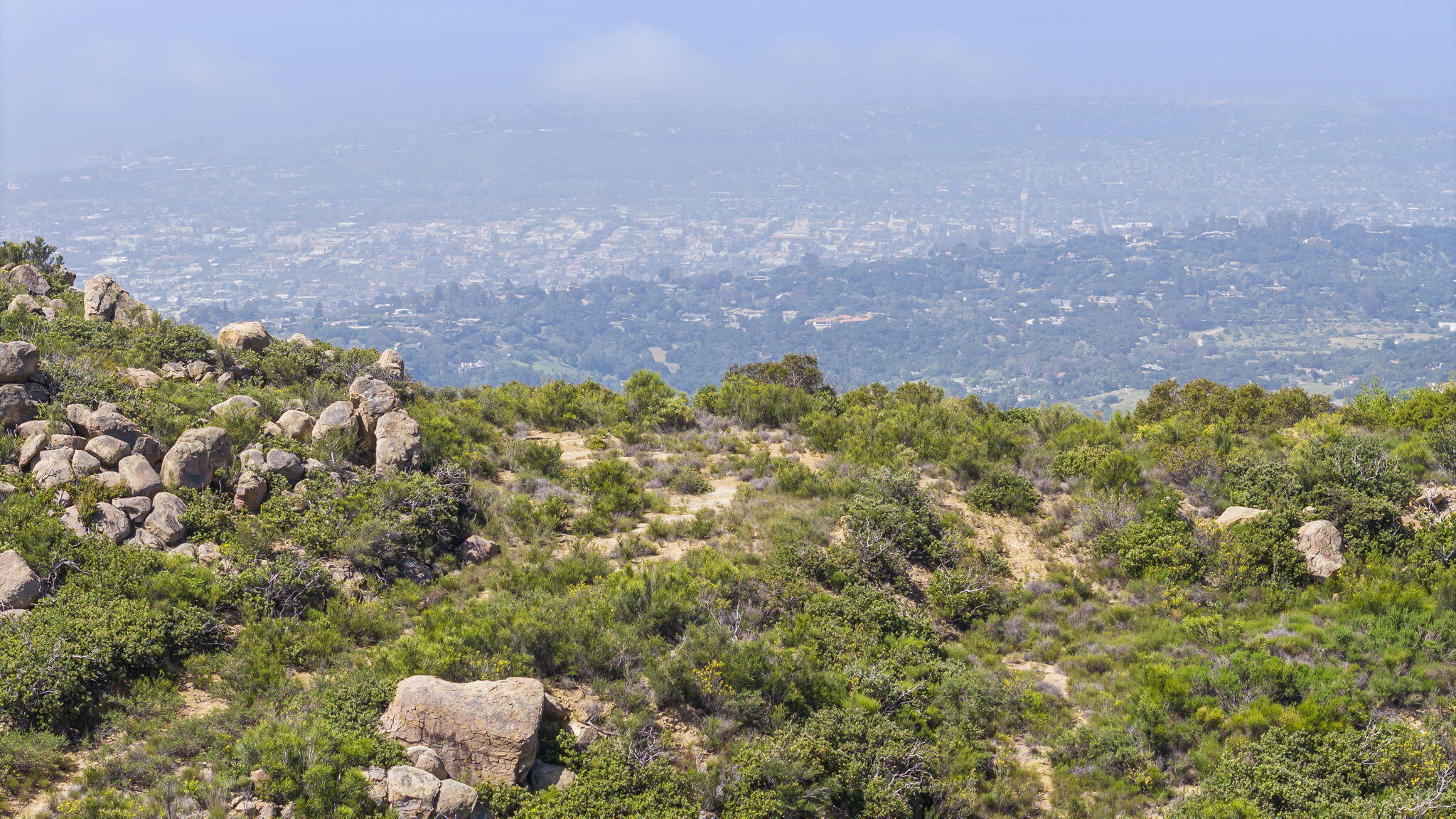 2888 Gibraltar Road Santa Barbara, CA 93105 - Photo 18 of 23 a view of a yard with an outdoor space