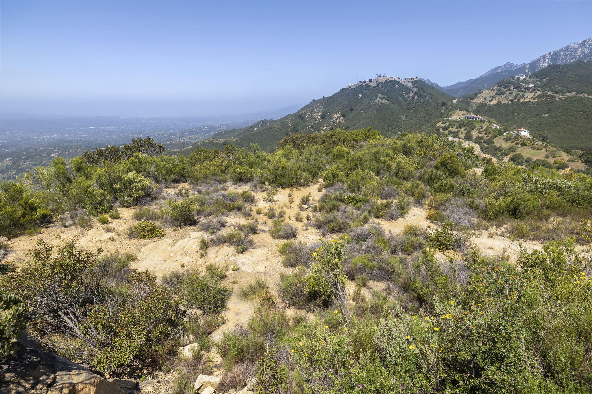 2888 Gibraltar Road Santa Barbara, CA 93105 - Photo 6 of 23 a view of a mountain range with lush green forest