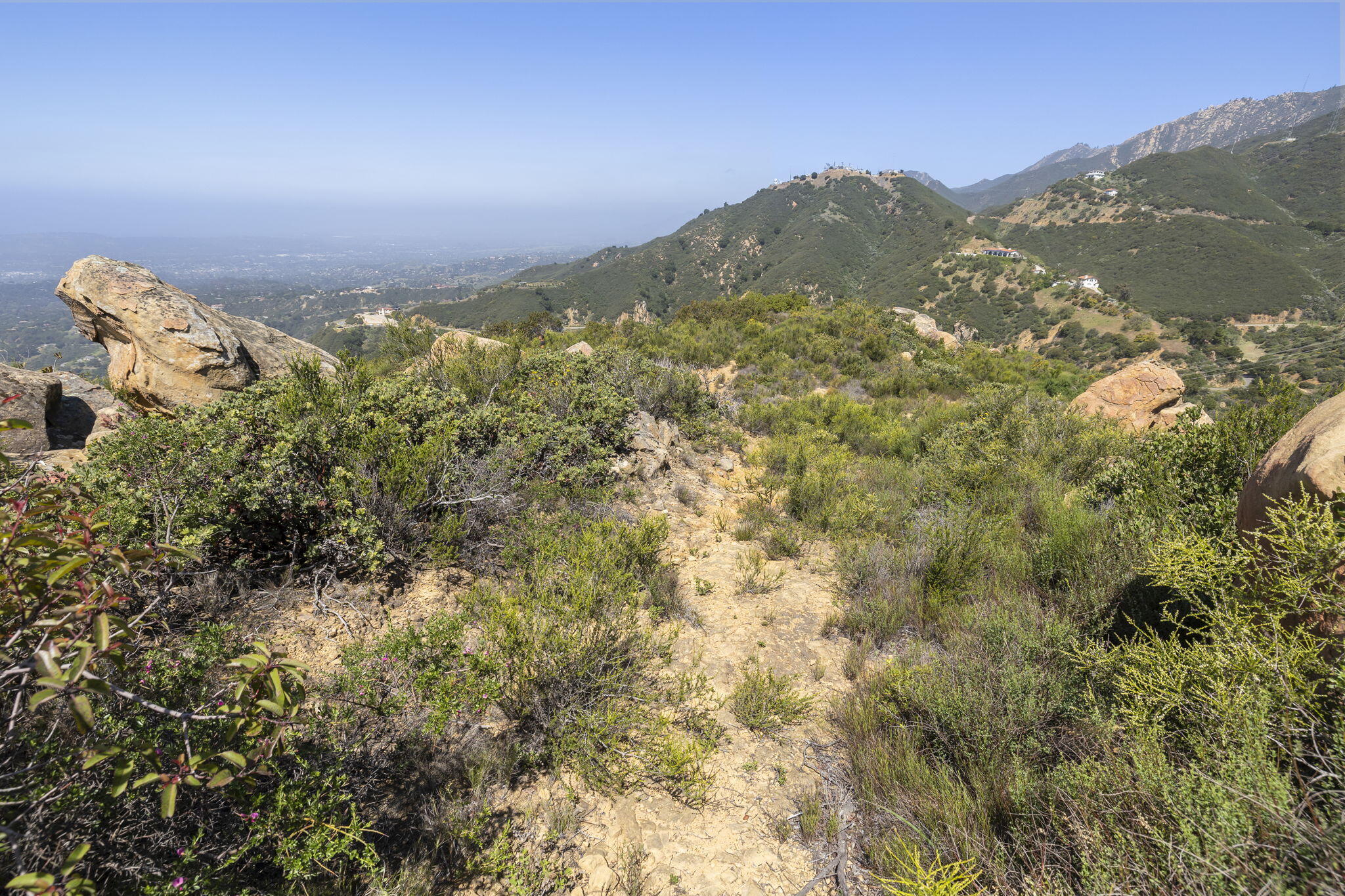 2888 Gibraltar Road Santa Barbara, CA 93105 - Photo 8 of 23 a view of a mountain range with a lush green hillside