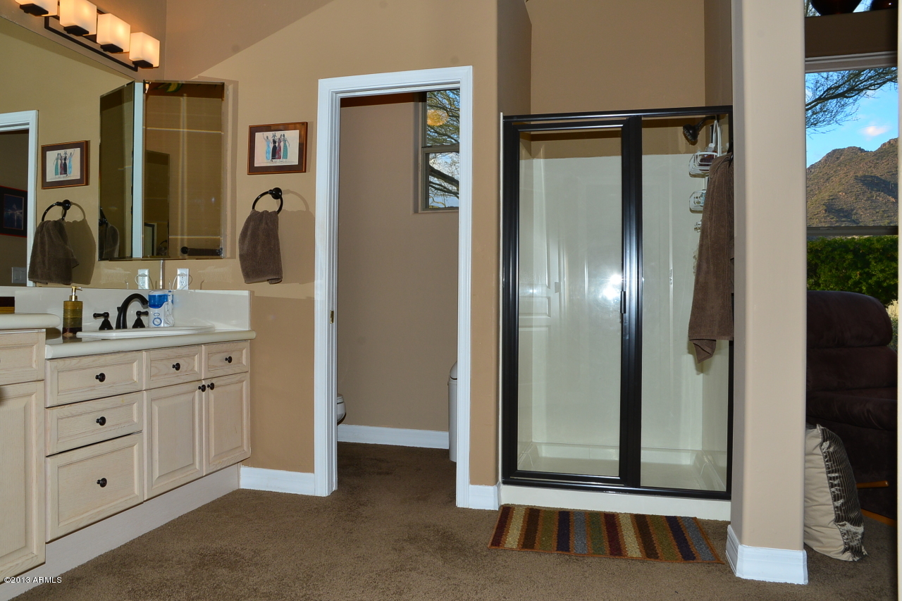 13804 East Geronimo Road Scottsdale, AZ 85259 - Photo 14 of 30 Master Bath-Shower