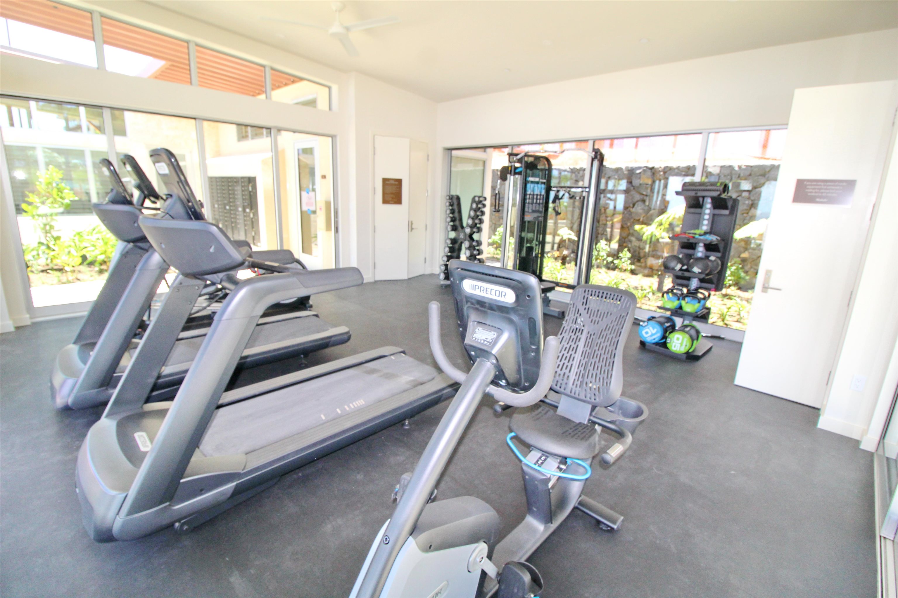 161 Holomoana Way, Unit 102 Kihei, HI 96753 - Photo 30 of 34 a view of a room with gym equipment