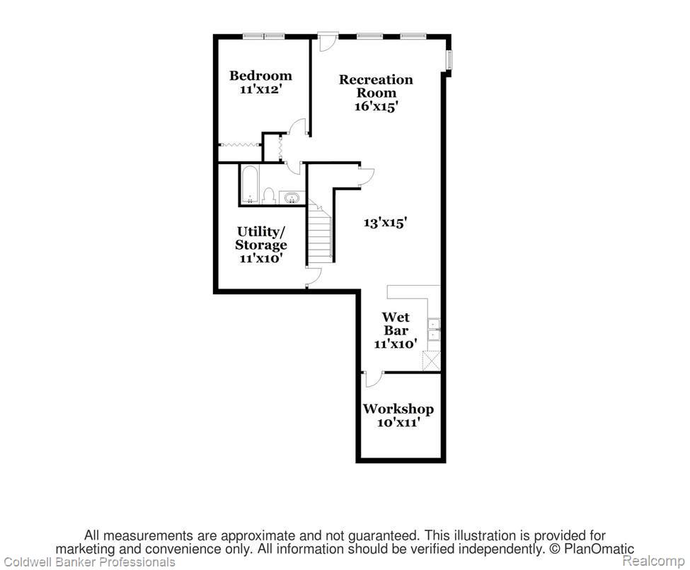 742 East Bluff Court Rochester, MI 48306 - Photo 58 of 60 floorplan-lower-388677.jpg