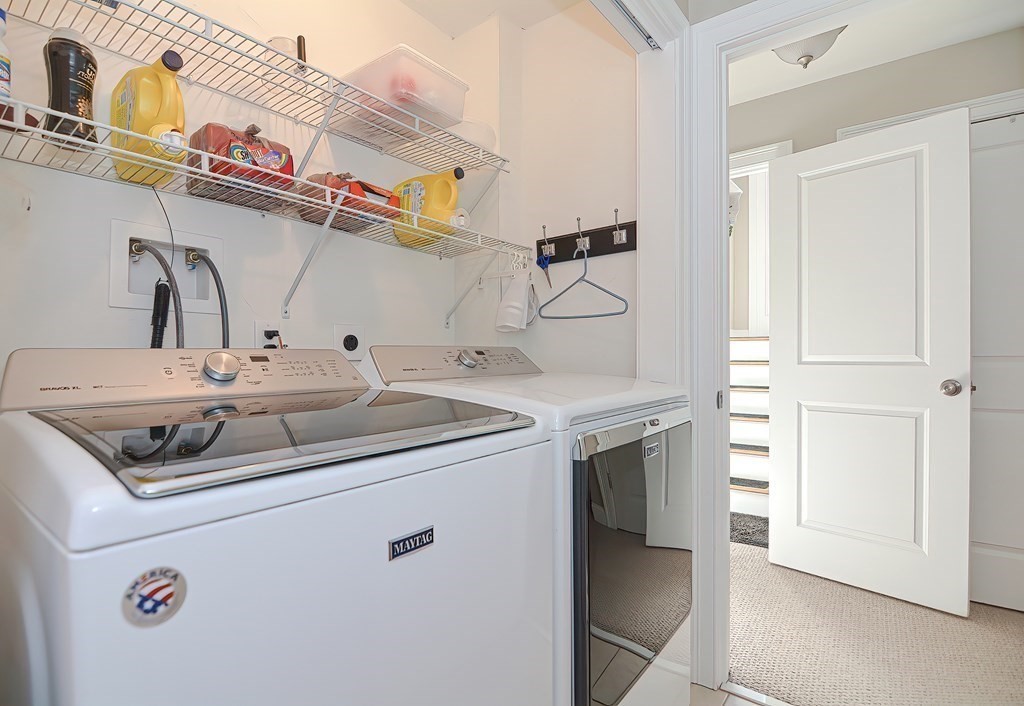 1066 Spencer Street Fall River, MA 02721 - Photo 21 of 35 a utility room with dryer and washer