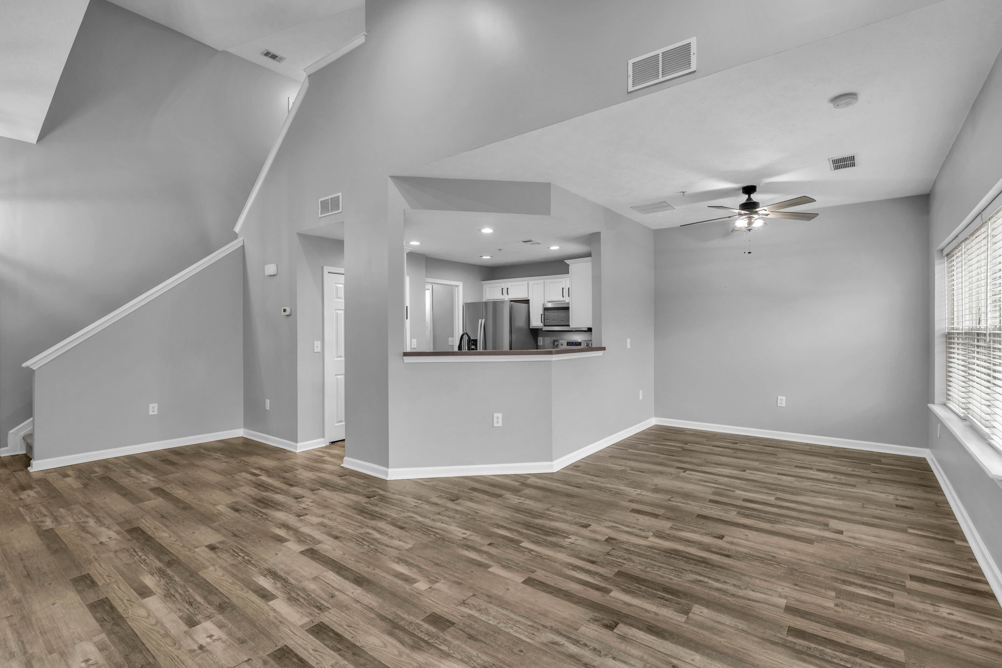 2008 Lavender Court Spring Hill, TN 37174 - Photo 15 of 51 a view of a livingroom with a ceiling fan and window