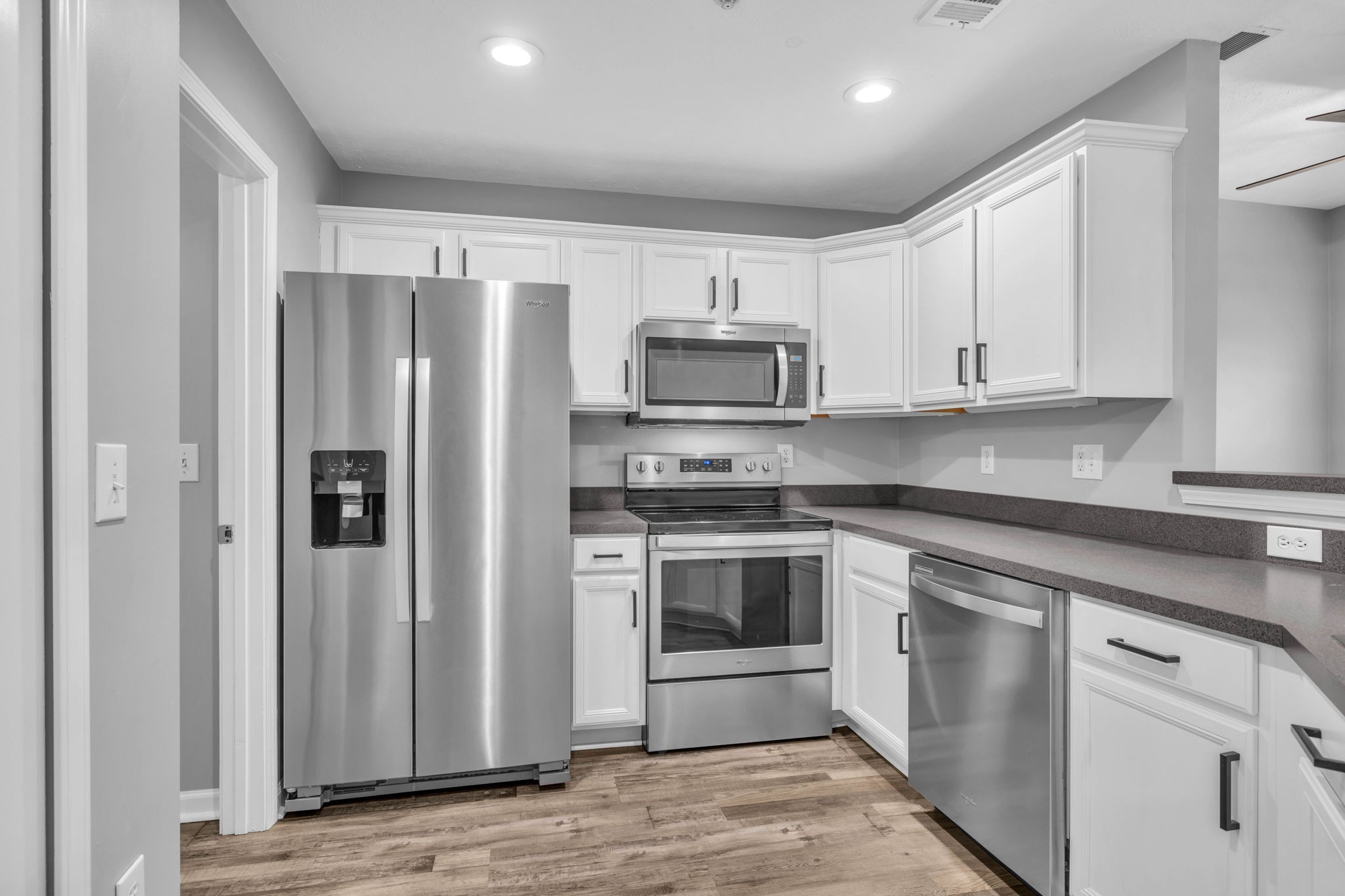 2008 Lavender Court Spring Hill, TN 37174 - Photo 22 of 51 a kitchen with stainless steel appliances granite countertop a refrigerator stove and sink