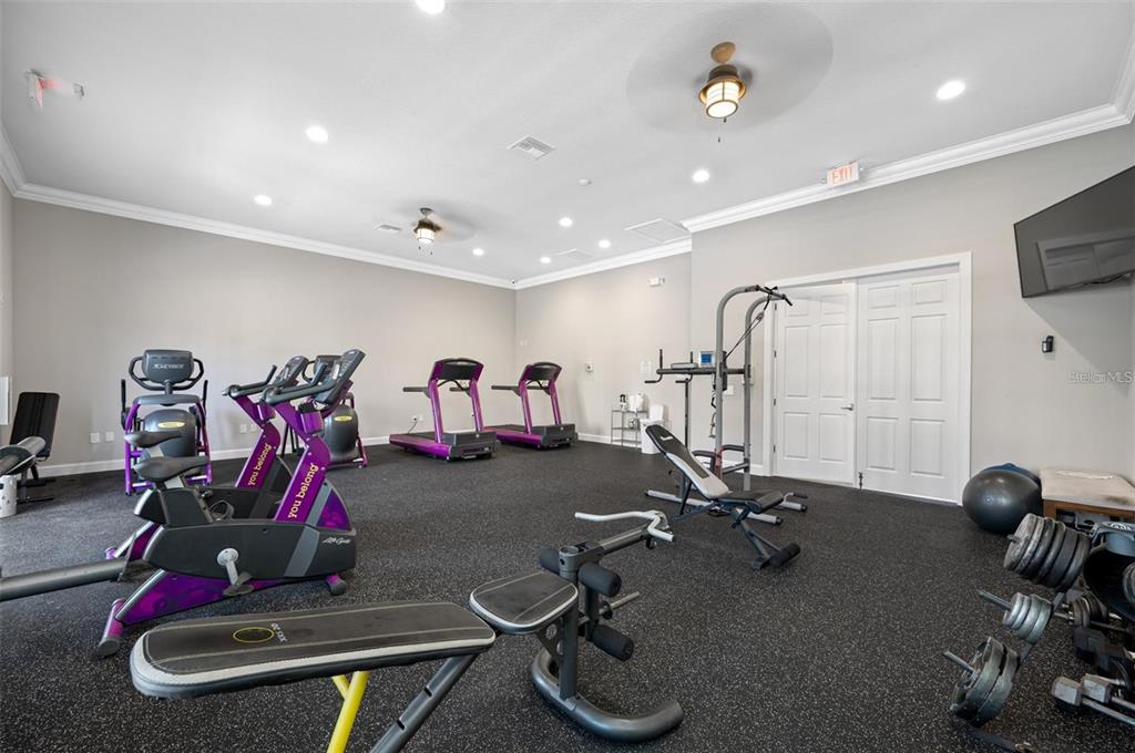 8251 Brent Street, Unit 912 Port Richey, FL 34668 - Photo 35 of 84 a view of a room with gym equipment