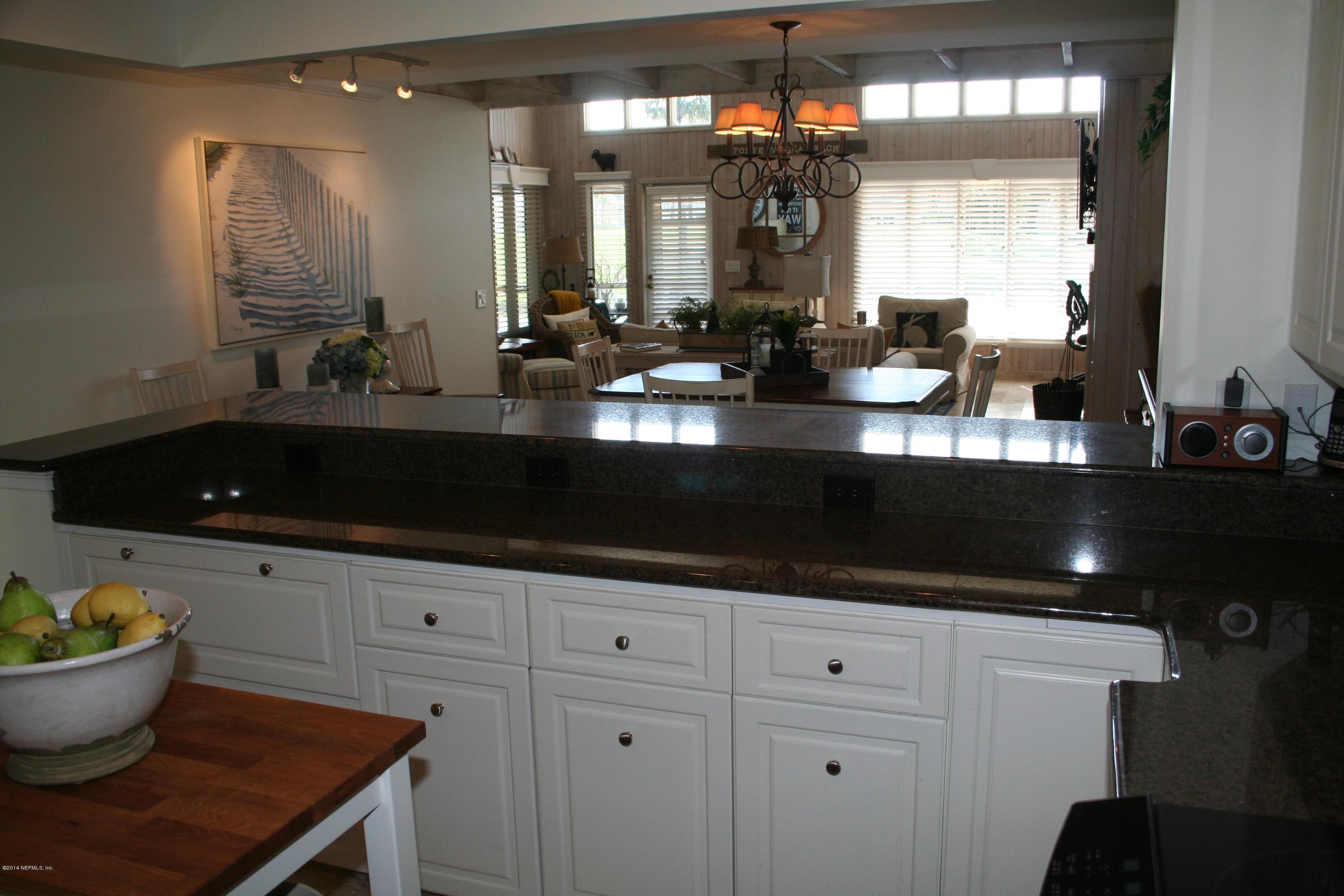 kitchen to the dining living room combo