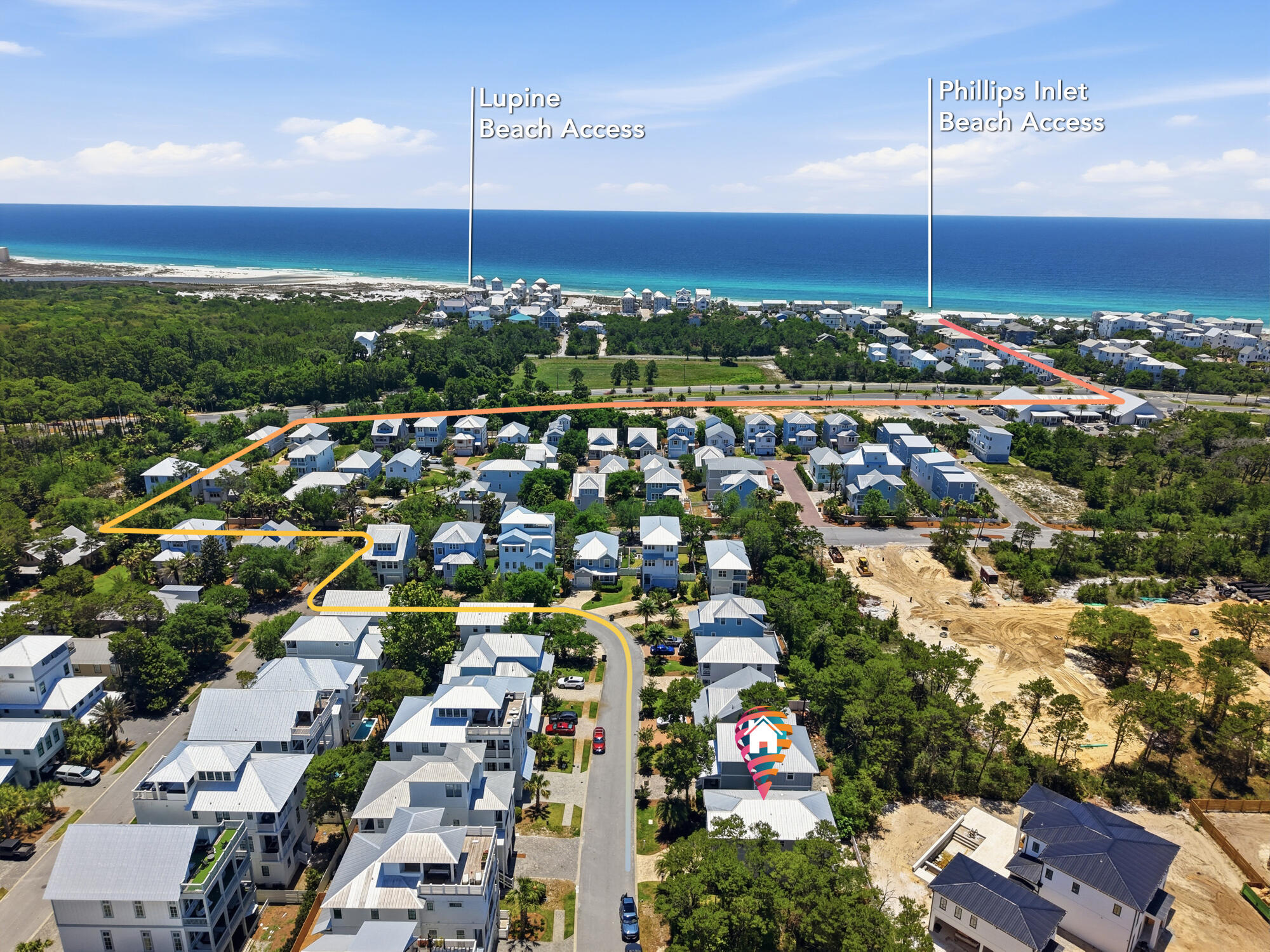 338 Grande Pointe Circle Inlet Beach, FL 32461 - Photo 2 of 43 Seamless Access to Beach