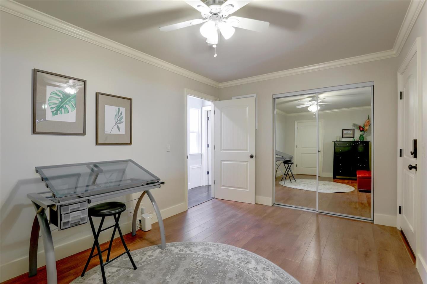 1498 Vía Contenta San Jose, CA 95128 - Photo 30 of 68 a view of a livingroom with furniture and a workspace