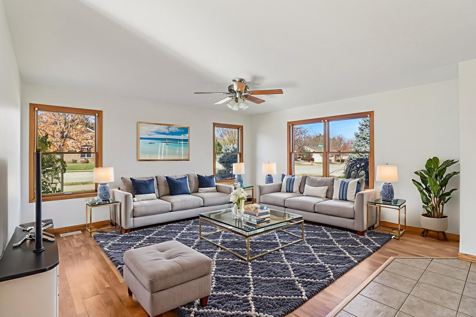 905 Randall Court Marengo, IL 60152 - Photo 2 of 28 a living room with furniture and a large window