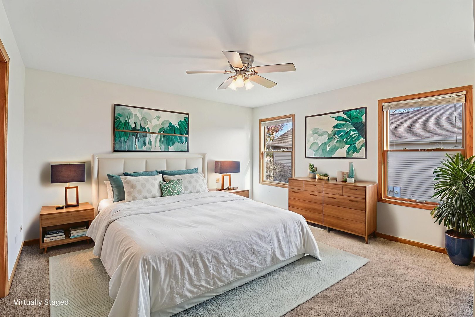 905 Randall Court Marengo, IL 60152 - Photo 5 of 28 a bedroom with a large bed and a couch