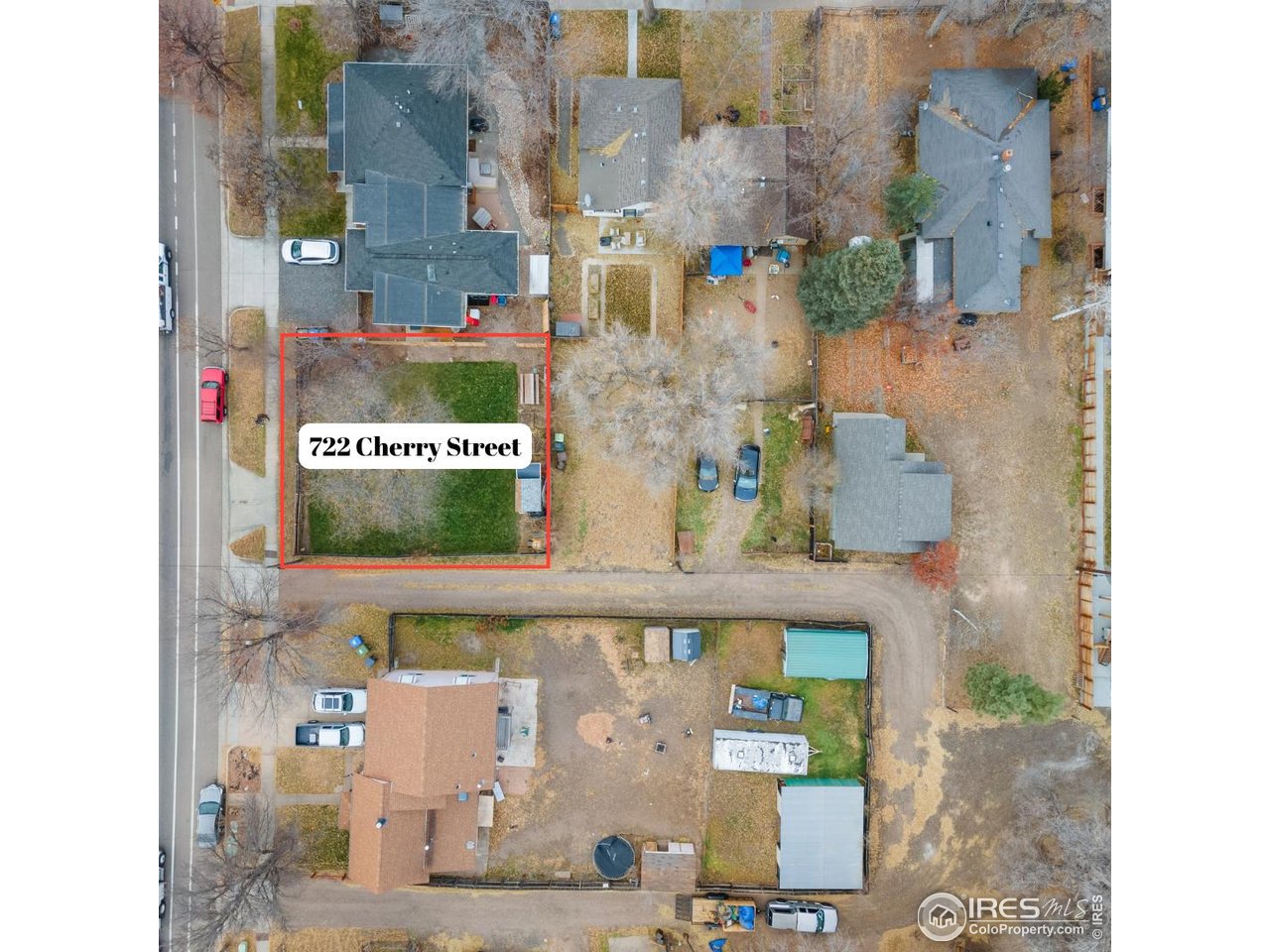 722 Cherry Street Fort Collins, CO 80521 - Photo 3 of 15 Access from Cherry St to the South and alley to the East