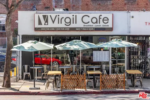 a view of outdoor area with book shop