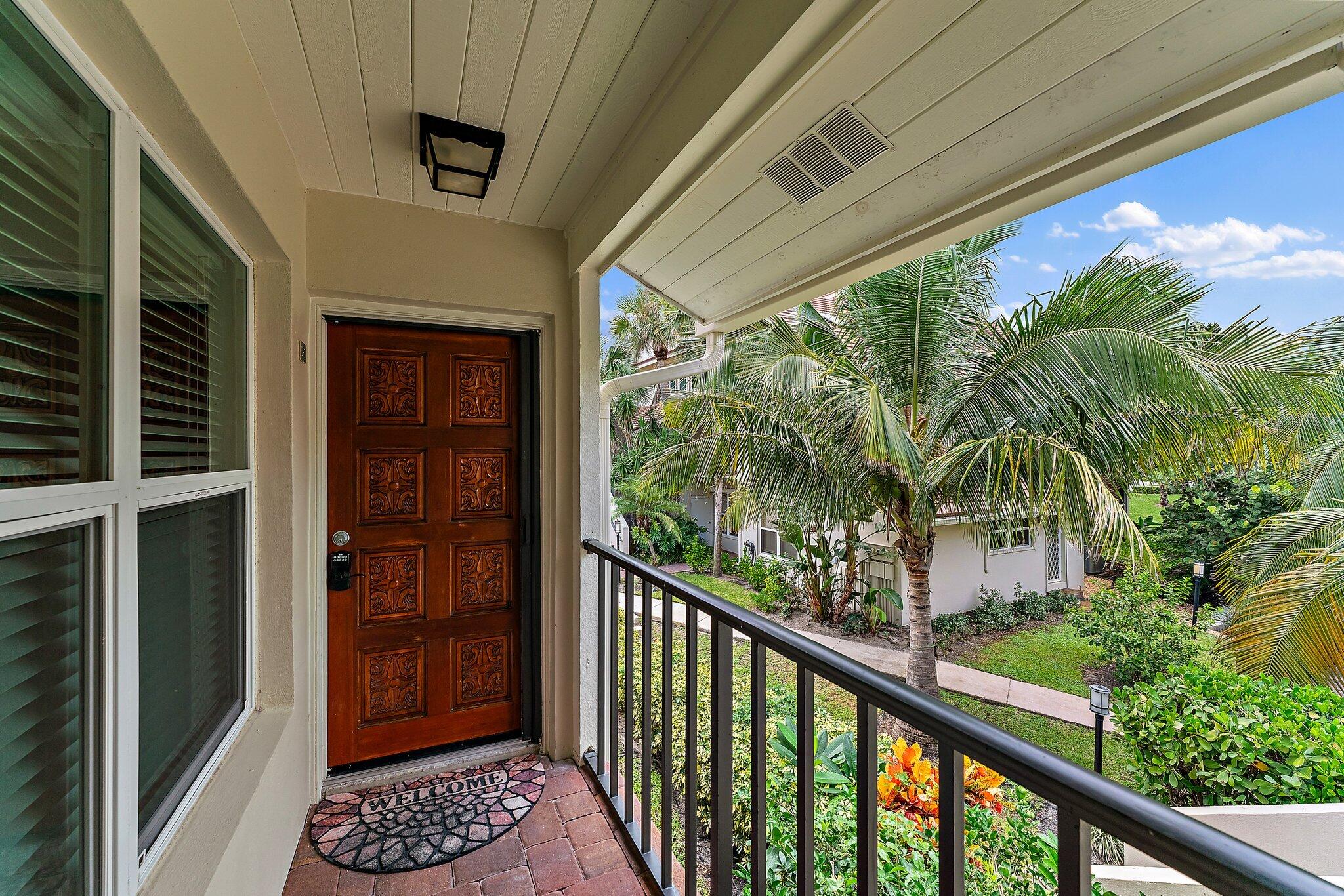 4161 U.S. Highway 1, Unit G3 Jupiter, FL 33477 - Photo 7 of 71 a view of balcony with a potted plant