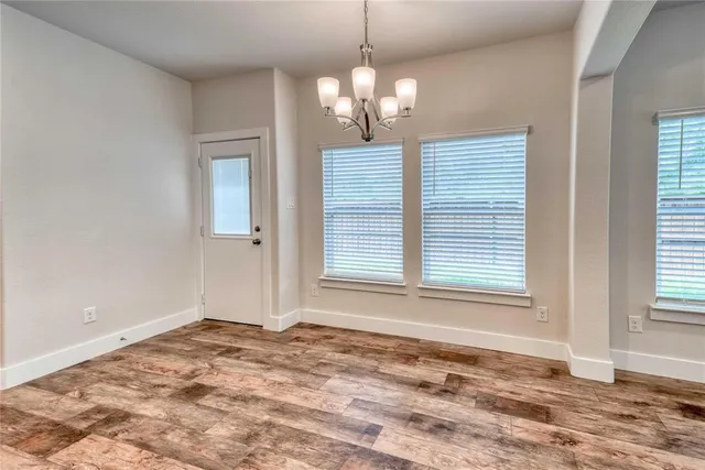 a view of a livingroom with a window