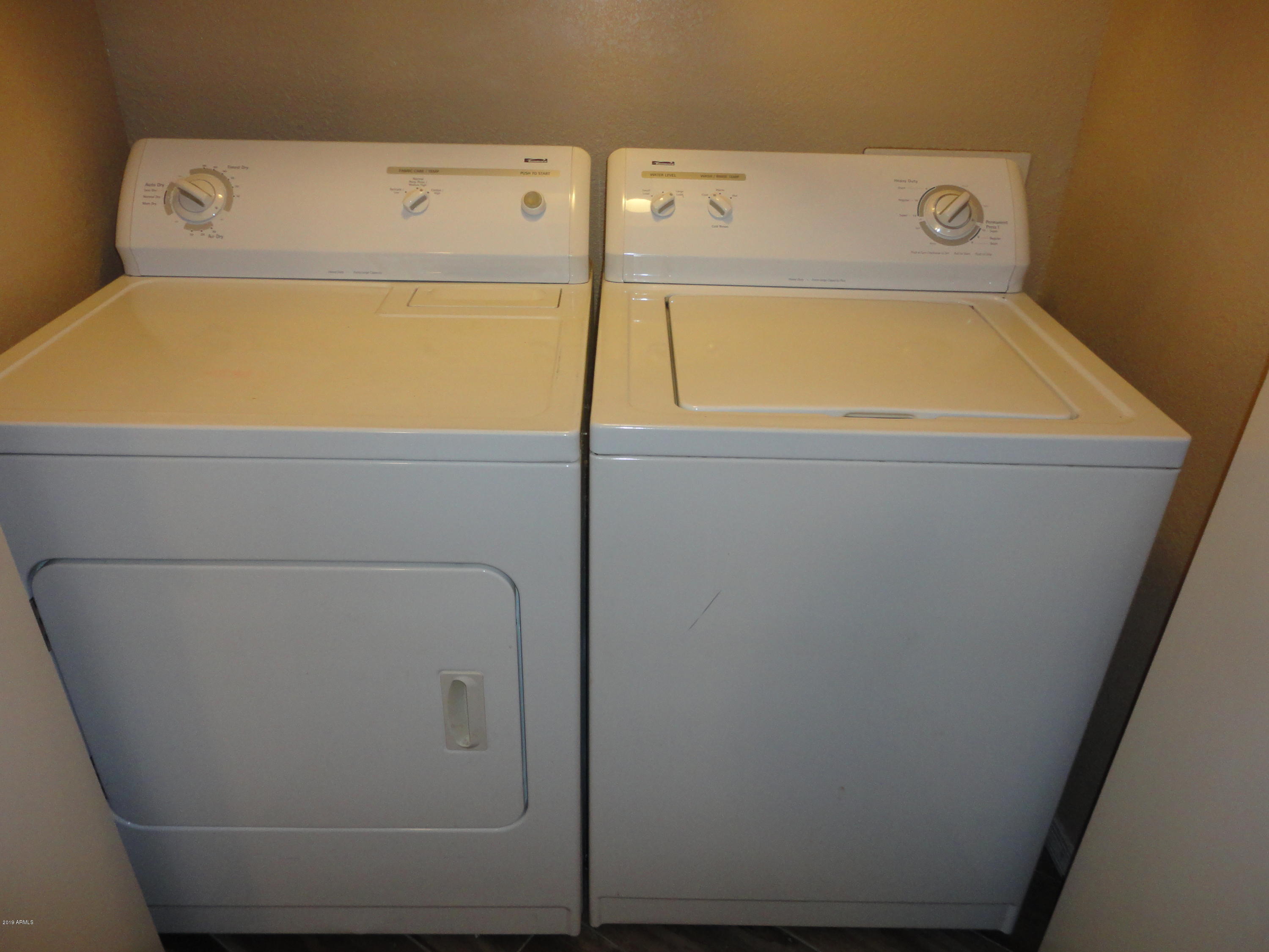 3434 East Baseline Road, Unit 166 Phoenix, AZ 85042 - Photo 10 of 13 a utility room with dryer and washer