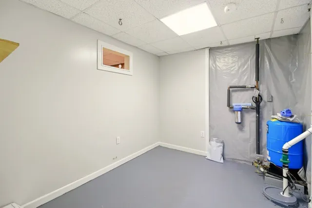 a room with storage and utility